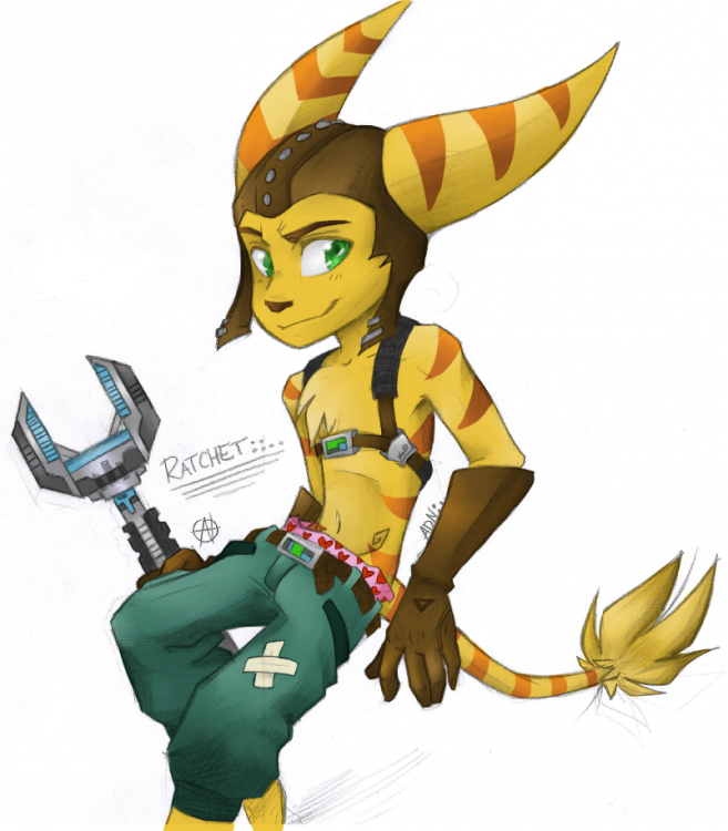 ratchet_lombax__colored__by_babywarrior5-d57atyf.png